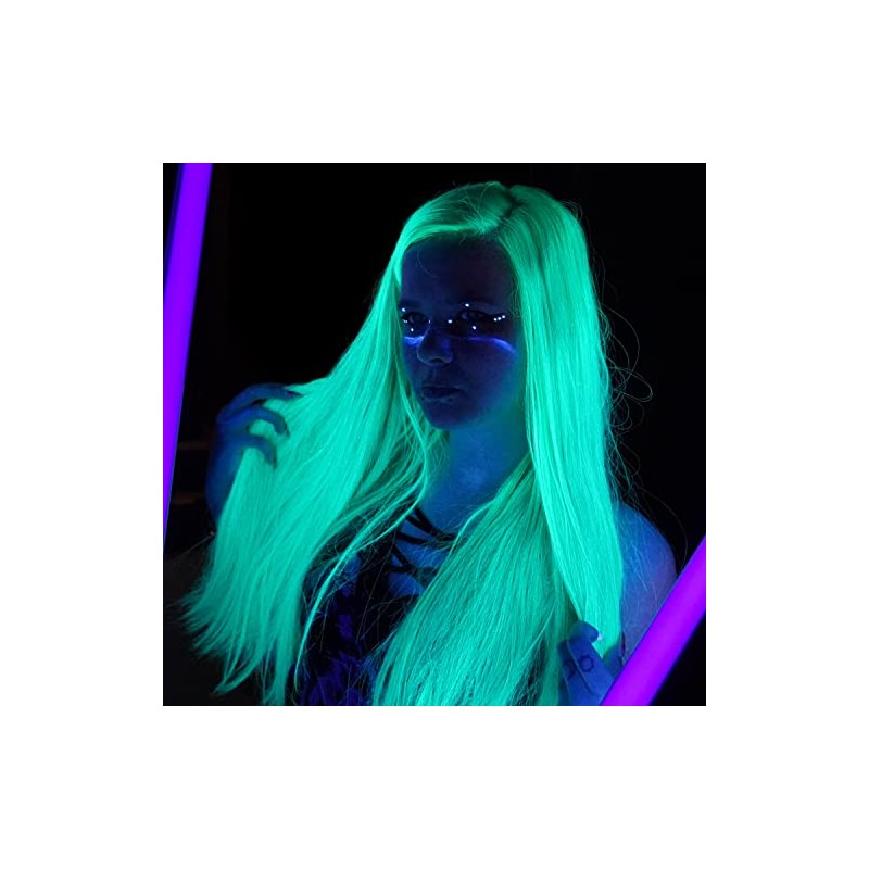 UV Green Hair Colour Headshot Radioactive Semi-Permanent Hair Dye 150