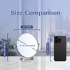 Small 15X Magnifying Tabletop Mirror for Makeup - Double Sided