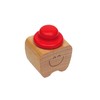 Samcos Baby Teeth Case, Wooden Baby Teeth Holder, Compact Baby