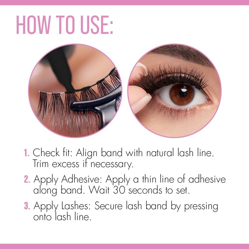 DUO Eyelash Glue - Rosewater & Biotin Strip Lash Adhesive