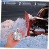 BESPORTBLE Snow Removal Plow Shoes Metal Replacement Parts Kit for/Skid