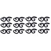 Knotted Napkin Rings - Set of 12
