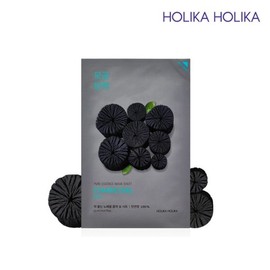 Holika Holika 20매 퓨어 에센스 마스크시트 (참숯) 20 Pure Essence Mask Sheets (Charcoal)