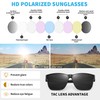 URUMQI Polarized Sunglasses Fit Over Glasses UV400 Protection for Women