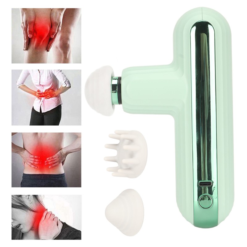 Muscle Massager Low Noise 4 Speed Rechargeable Portable Deep Tissue