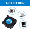 Alinan 6pcs 4020 12V Brushless Cooling Blower Fan 40 *