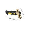 LALAFINA Mini Round Head Brass Hammer Stamping and Chiseling Tool