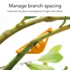 50 Packs Plant Support Clip Branch Reusable Adjustable Stem Trainer