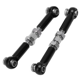 RC Steering Link Rod, Heavy Duty RC Servo for 14210 (Black)