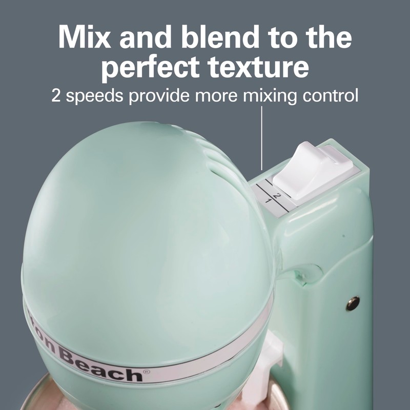 Hamilton Beach DrinkMaster Electric Drink Mixer, Retro Milkshake Maker &