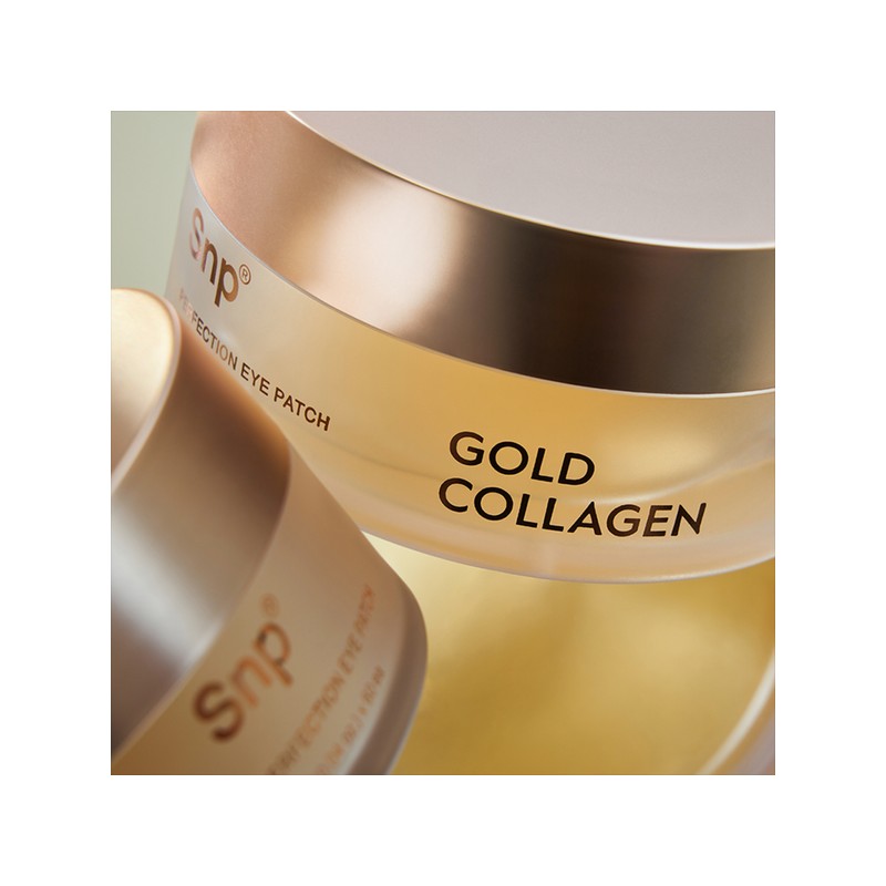 SNP 골드 콜라겐 퍼펙션 아이패치 60매 팔자 주름패치 SNP Gold