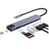 USB C Laptop Docking Station 8 in 1 USB C