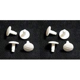 JSP Manufacturing Polaris Wheel Screw 180/280 Pool Cleaner Parts C-55 C55 8 Pack