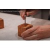 Pavoni CV3 Stainless Steel Cube Baking Mold 70x70x70mm with Stainless