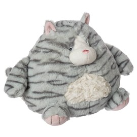 Mary Meyer Stuffed Animal Puffernutter Pillow-Soft Toy, 10-Inches, Kitty