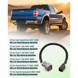 Cooling Fan Clutch Jumper Harness Fit for Ford Expedition/F-150, Fit for Lincoln Mark LT/Navigator 2007-2008 V8 5.4L/4.6L Reverse Rotation, Replacement for 7L1Z-14K095-A