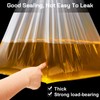 Lewtemi 12 Pack Clear Heavy Duty Plastic Drum Liners Large