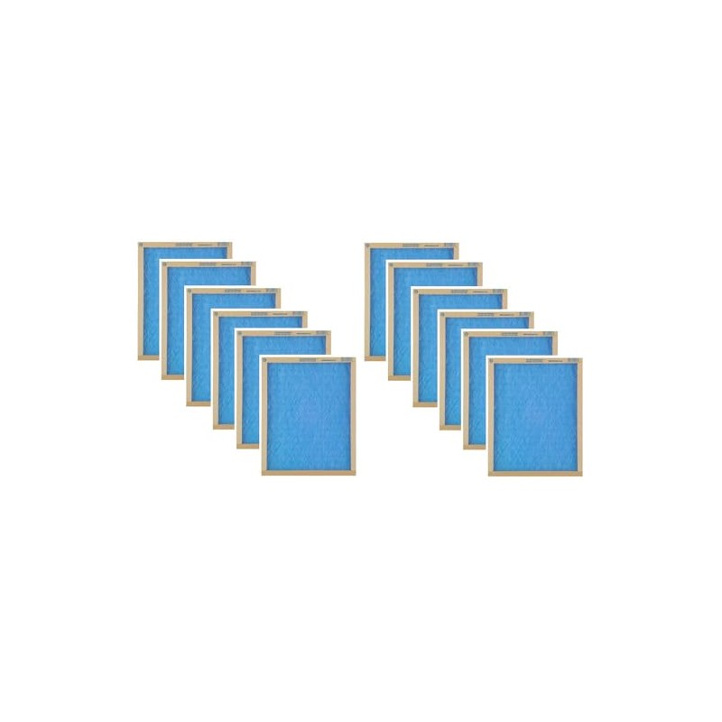 Blue Fiberglass Furnace Filters, 20 x 30 x 1 inches,