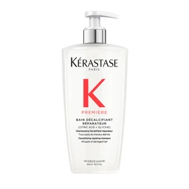 Kérastase Première Bain Décalcifiant Réparateur, Repairing Hair Bath for Damaged Hair, Calcium Reducing Hair Care, Pump Dispenser, 500 ml