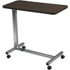 Drive Medical 13003 Non Tilt Top Overbed Table with Wheels,