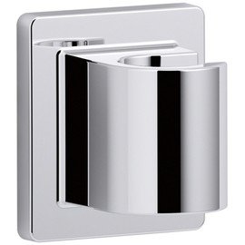 KOHLER K-98347-CP Awaken Fixed Wall Bracket, Polished Chrome, 2.25 x 2.00 x 1.88 inches