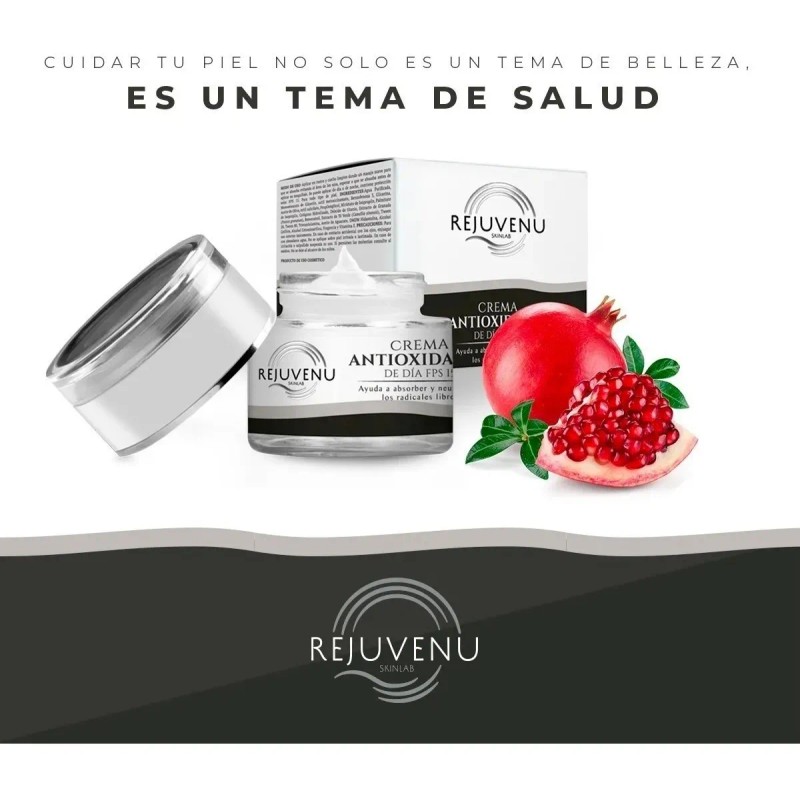 Kit 3 Cremas Rejuvenu, C. Madre, Astaxantina, Antioxidante Todo Tipo