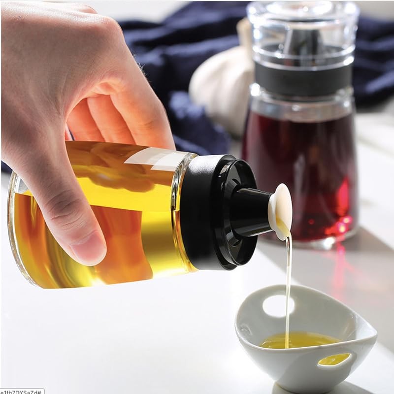 Leak-proof Oil Dispenser Bottle for Outdoor Camping, 160 ml/5.4 oz