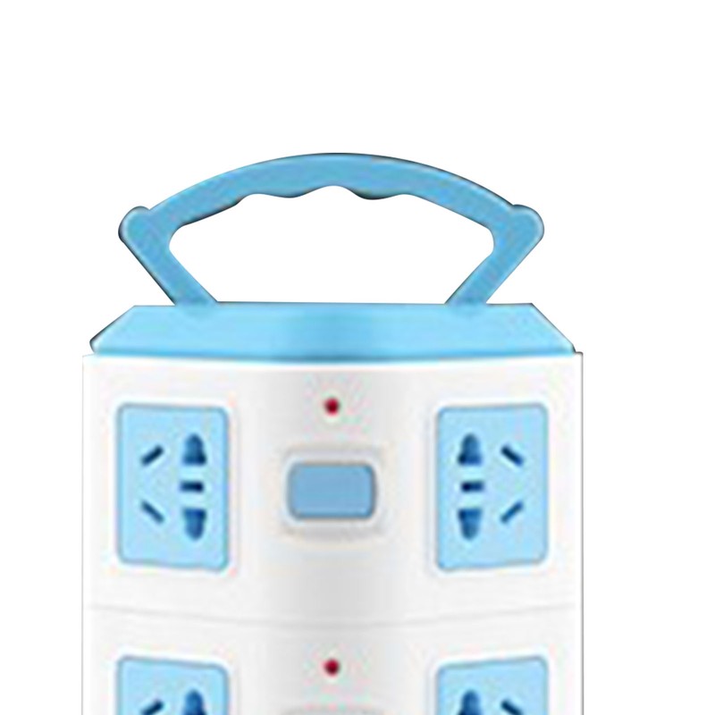 Power Strip Tower Type Multifunctional Socket Outlet Overload Protection Portable