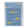 MARK'STYLE B6 Weekly Vertical Planner 15 Months (Oct. 2025 – Dec. 2026) with Soft Transparent PVC Cover,Refillable, Pocketed, for Daily Organizing & Planning (Navy(Cat))