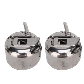 Yuecoom 2Pcs Bobbin Reverse Case, Bobbin Case Shuttle Shell Sewing Machine Accessories Household Machines Part for Singer 15-88, 15k88, 15-90, 15-91