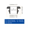 QUARKZMAN Pack of 20 Rubber Rings 22 mm Mounting Diameter
