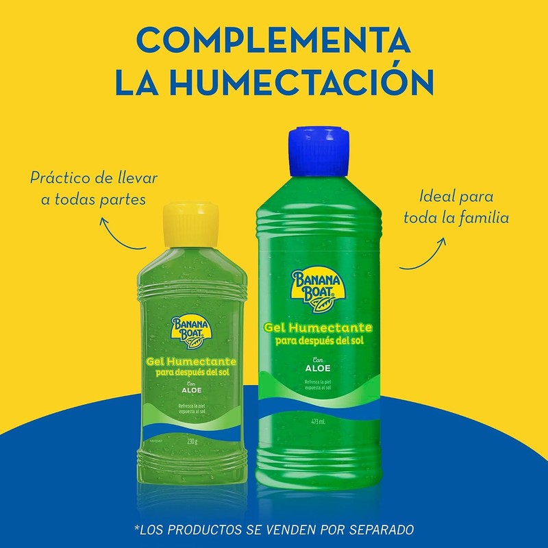 Banana Boat After Sun Gel de Aloe Vera Humectante 230