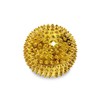 Golden magnetic acupuncture needle (extra large size) acupressure ball hand acupressure device massager 3ea