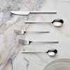 Oneida Mirror Dean Piece Flatware Set, 20 Count