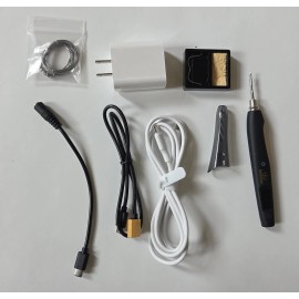KERNOWO Portable Cordless Soldering Iron Set USB Rechargeable Tool 3-9 V, 1-3.6 Amp, NEW