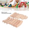 Wooden Train Track Set for Toddlers Assembly Kit Building Toys