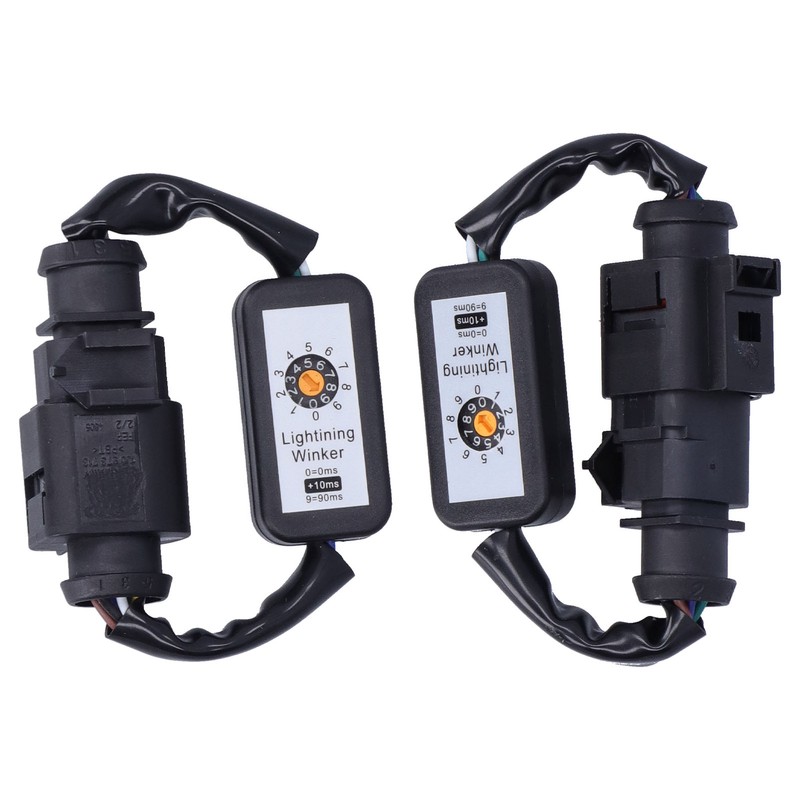 LED Tail Lights Dynamic Turn Signal Adapter Harness Blinker Module
