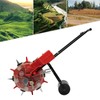 Manual Seeder Hand-Push Garden Seeder, Garden Push Seeder Walk-Behind Row