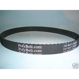 polybelt.com 142XL025 Timing Belt 71 Teeth Cogged Black Rubber Toothed Belt 0.25" Wide
