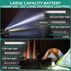 GeeRic LED Hand Headlight Torch, 6000 Lumens LED Headlight Torch,