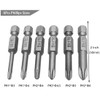 Saipor 10Pcs Magnetic Screwdriver Bit Sets 1/4 Inch Hex Shank