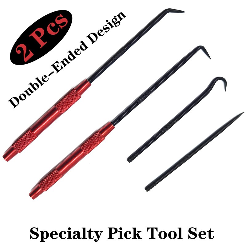 QISF 2 Pcs Specialty Pick Tool Set,Spring Hook and Pick