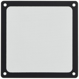 Silver Stone SilverStone PC Case Fan Dustproof Magnet Mesh Fan Filter for 140mm Black SST-FF143B Pack of 3