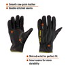 Cangoru XY276-3 Force Dark Side Driver's Gloves | Cowhide Grain