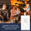 Unbranded Dimmer Light Switch 3-Way Neutral Wire LED CFL Not