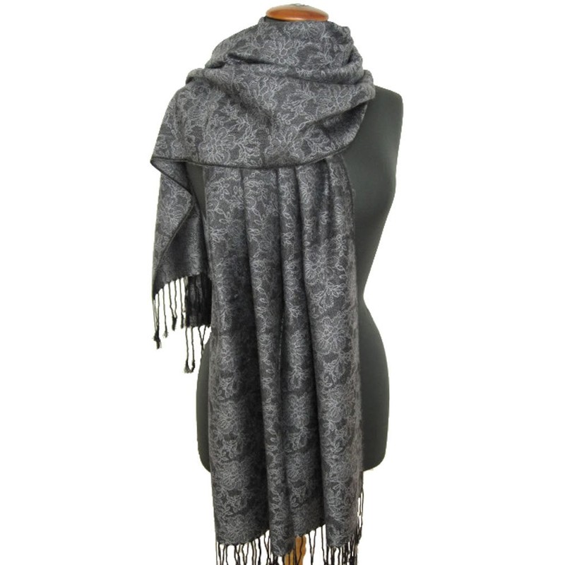 Nella-Mode Elegant & Elegant Scarf Stole Floral Pattern Many Colours,