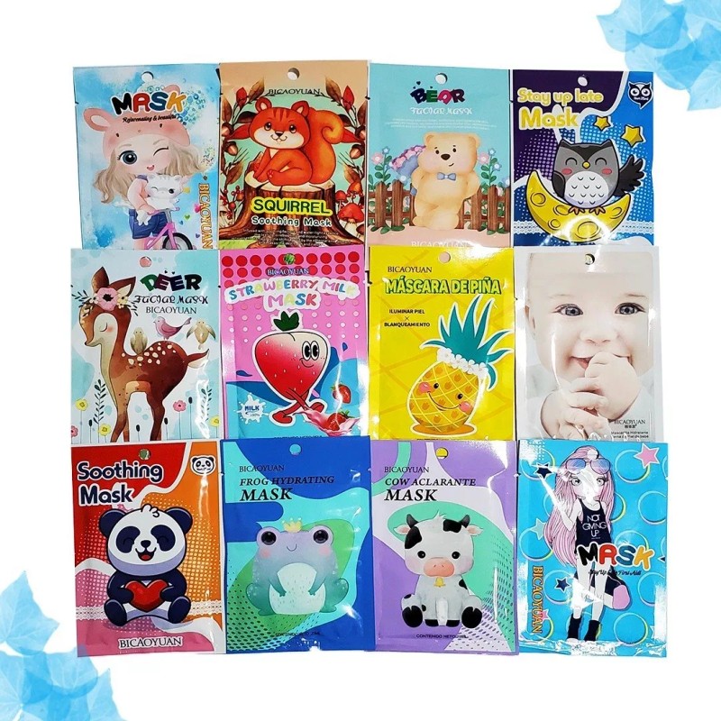 Royal Secret Mascarilla Facial Hidratante Natural Kawaii 10 Pzs