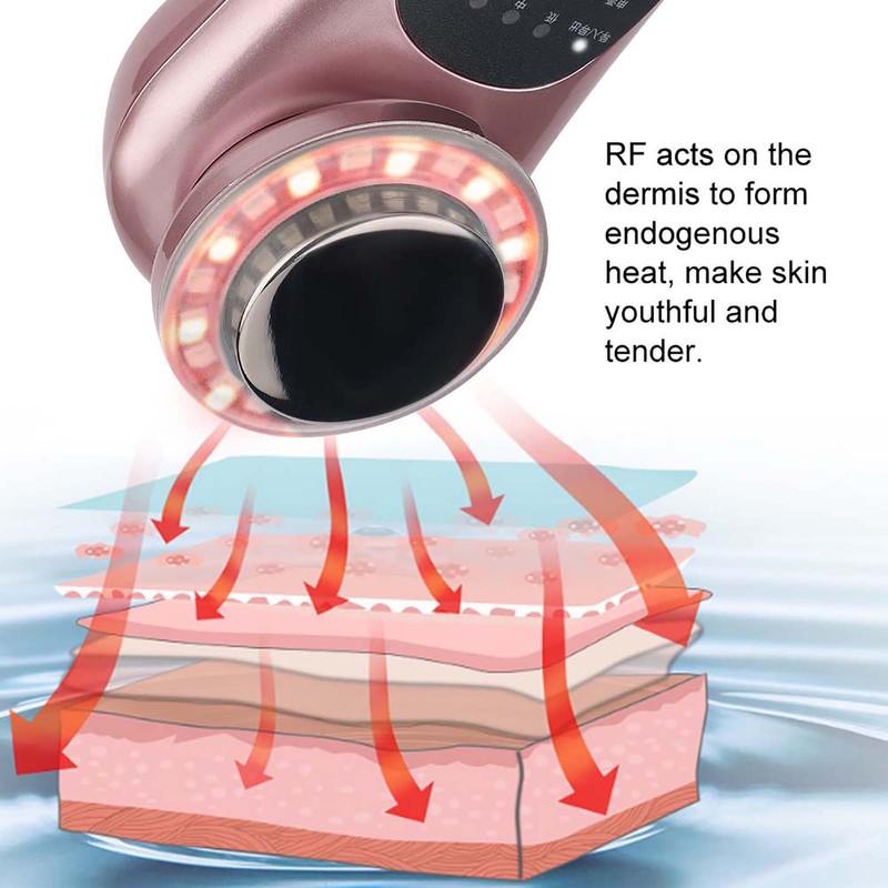 Photon Rejuvenation RF Facial Machine Ultrasonic Lifting Firming Facial Massage