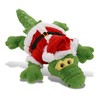 DolliBu Santa Green Alligator Large Stuffed Animal Plush Toy -