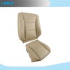 LABLT Driver Bottom & Top Leather Seat Cover Tan Replacement